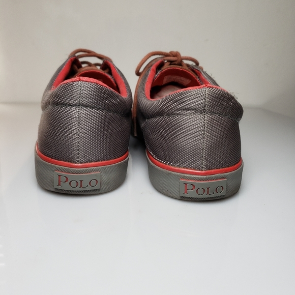 Polo Ralph Lauren Shoes Size 12D Gray Fashion Sneakers Fabric Men Forestmont II - Picture 11 of 15